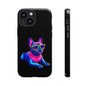 Neon French Bulldog phone case