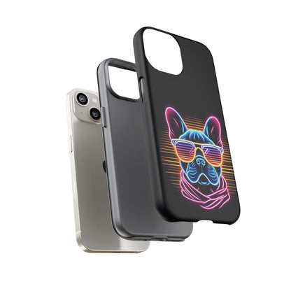 Neon French Bulldog Phone Case