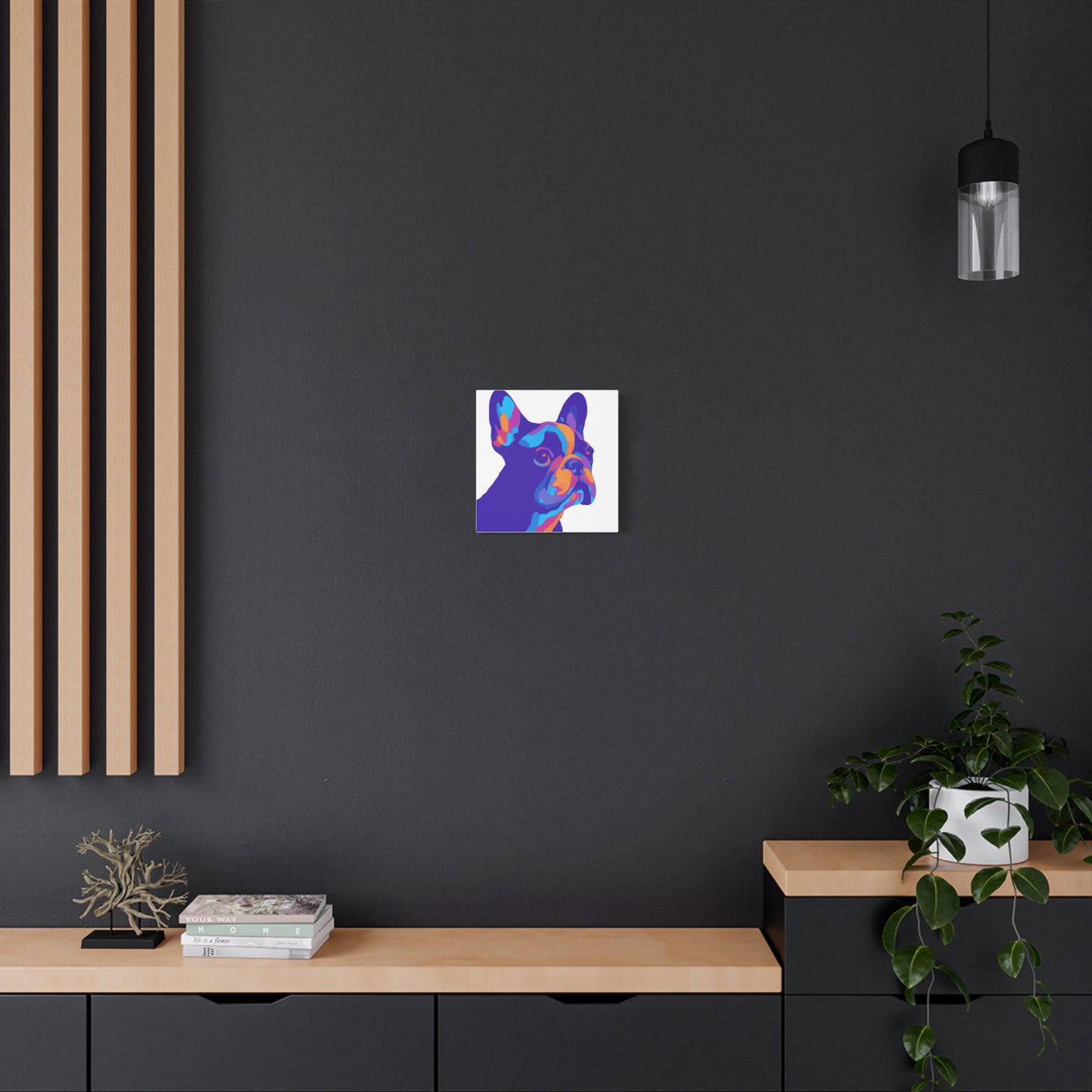 Artistic French Bulldog Canvas