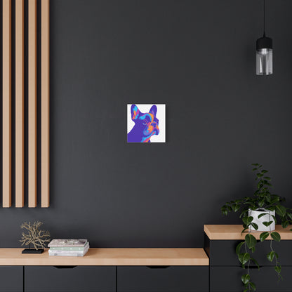Artistic French Bulldog Canvas