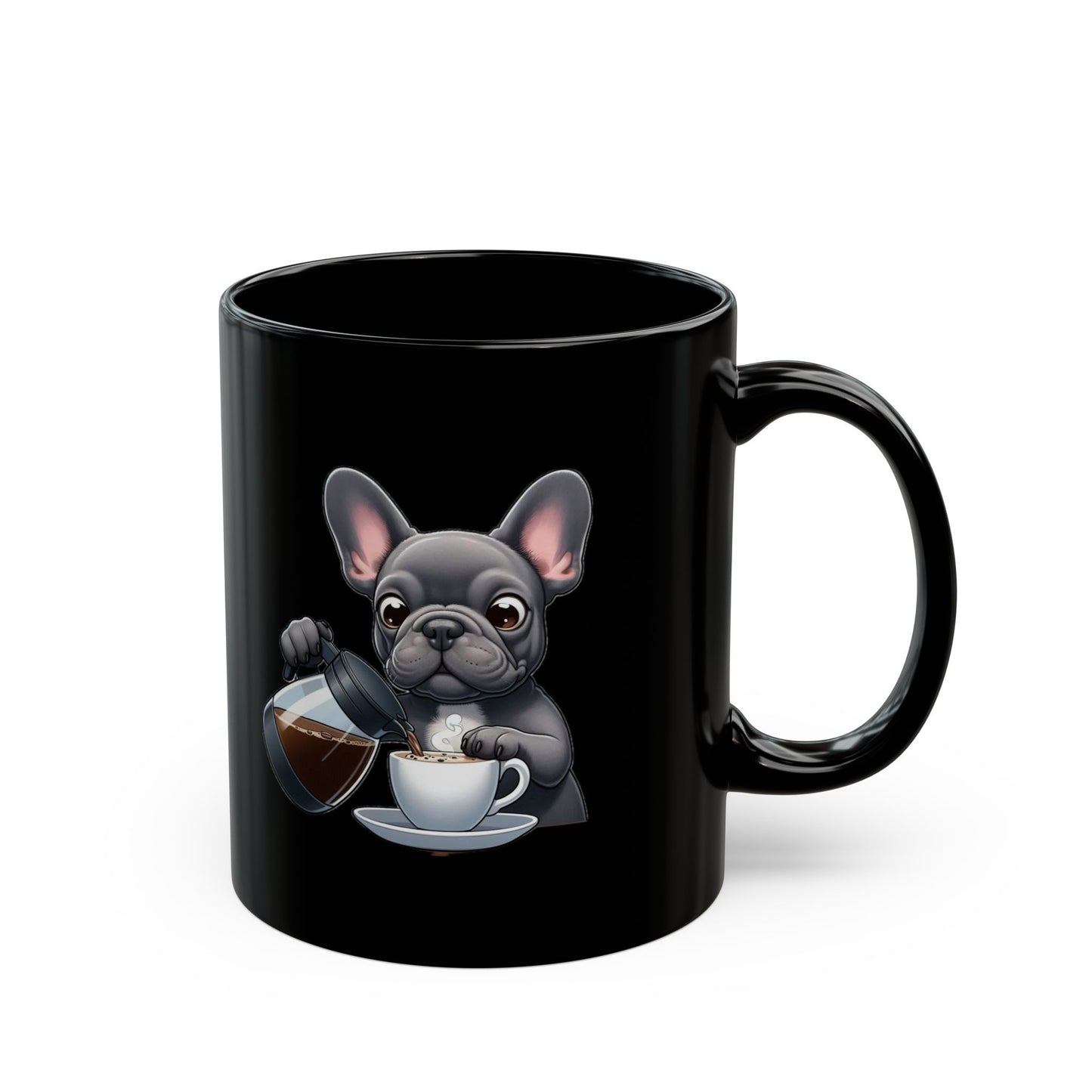 French Bulldog Mug- let me get my coffee first