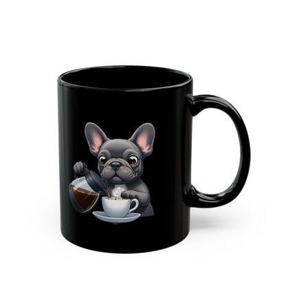 French Bulldog Mug- let me get my coffee first