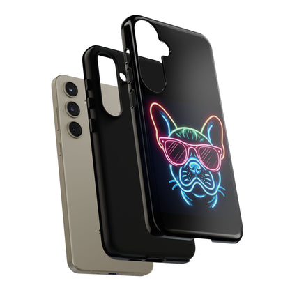 Neon French Bulldog Phone Case