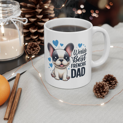 World's Best French Bulldog Dad Mug