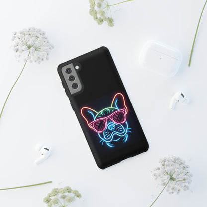 Neon French Bulldog Phone Case