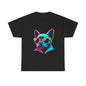 Womens neon French Bulldog T-shirt