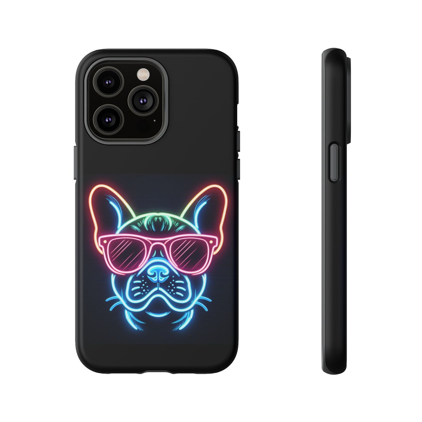 Neon French Bulldog Phone Case