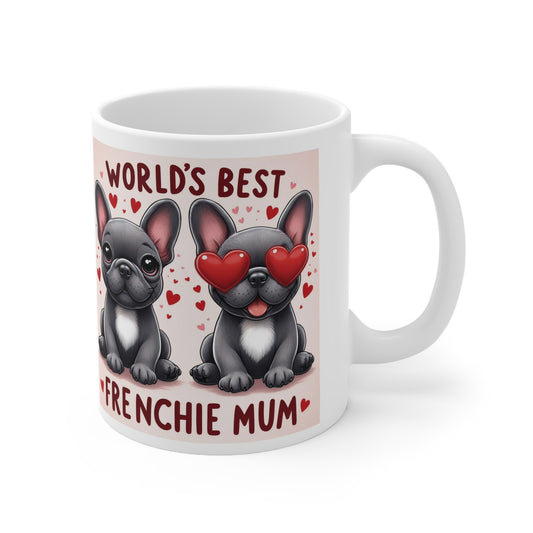 World's Best Frenchie Mum Mug