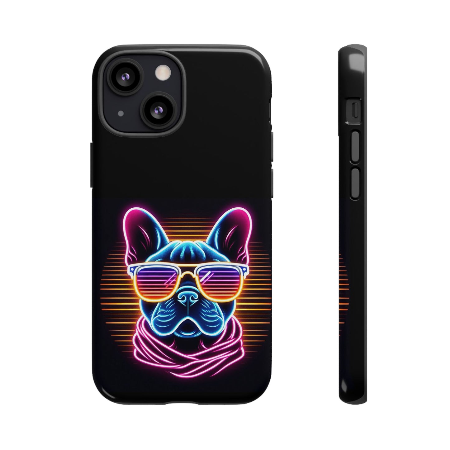 Neon French Bulldog Phone Case