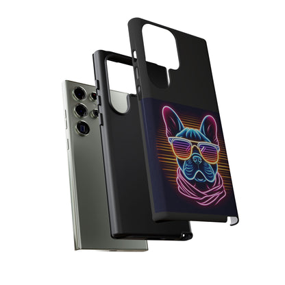 Neon French Bulldog Phone Case