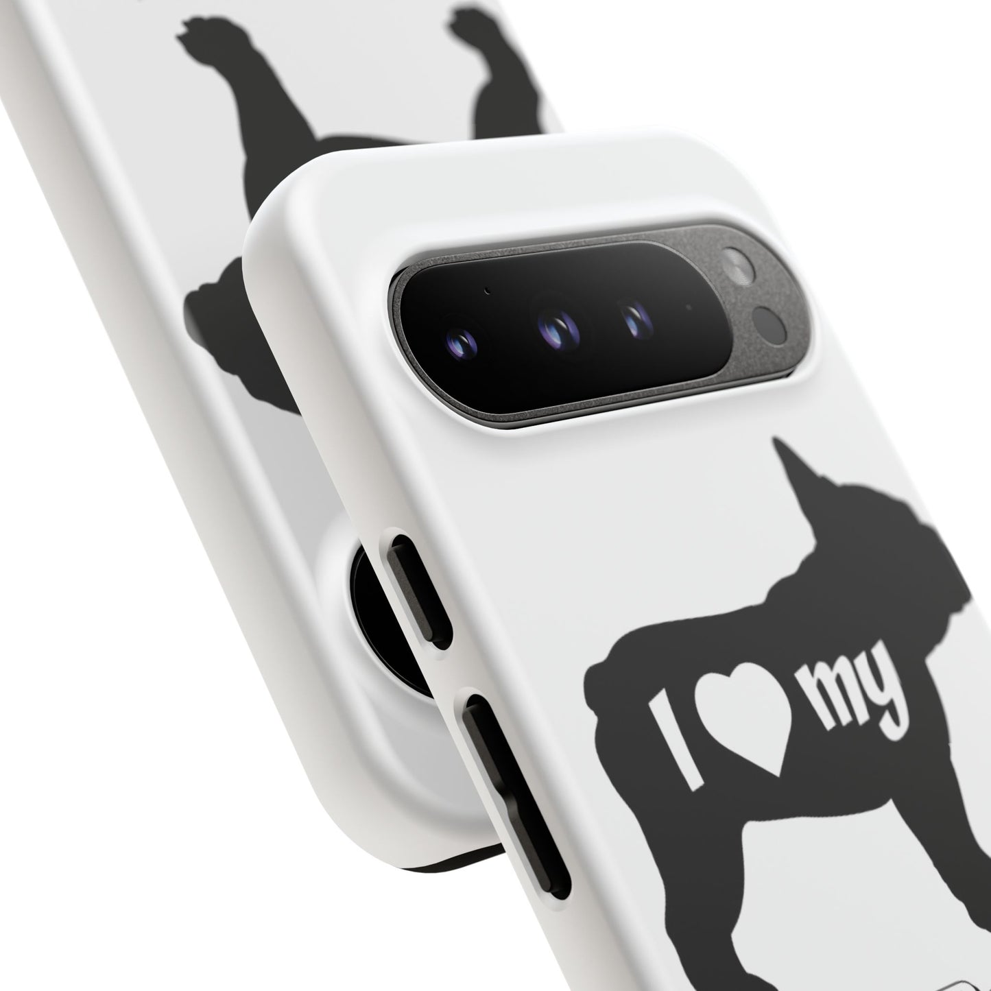 I Love My French Bulldog Phone Case