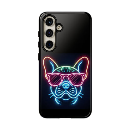 Neon French Bulldog Phone Case