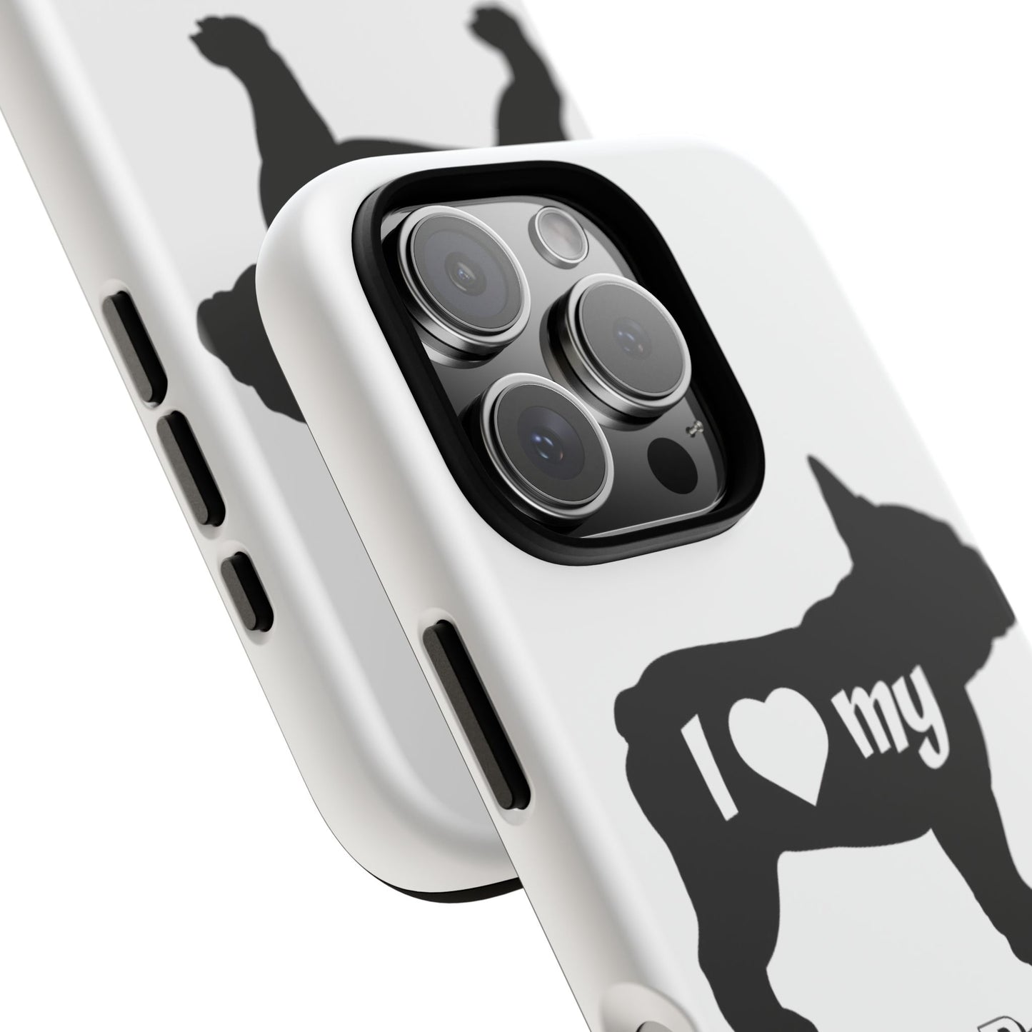 I Love My French Bulldog Phone Case