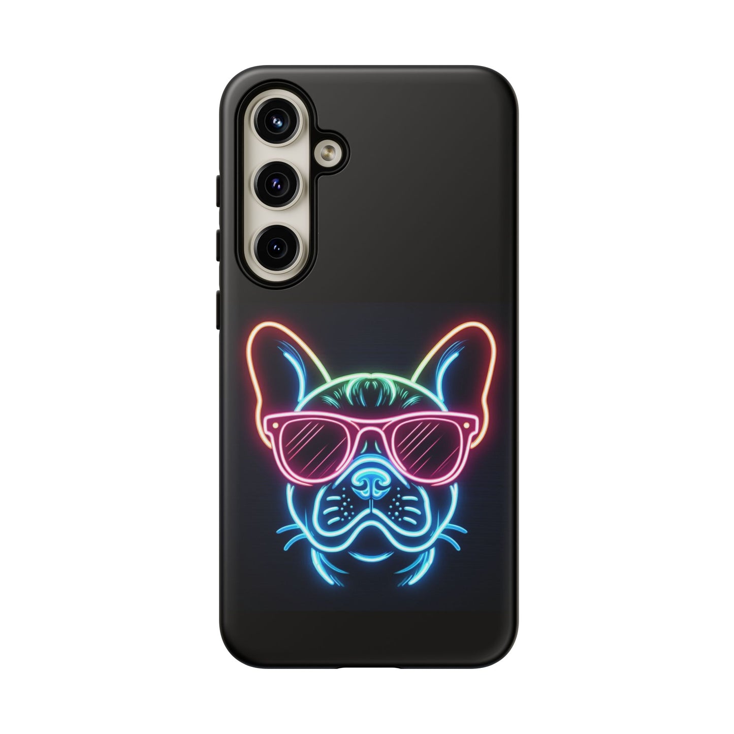 Neon French Bulldog Phone Case