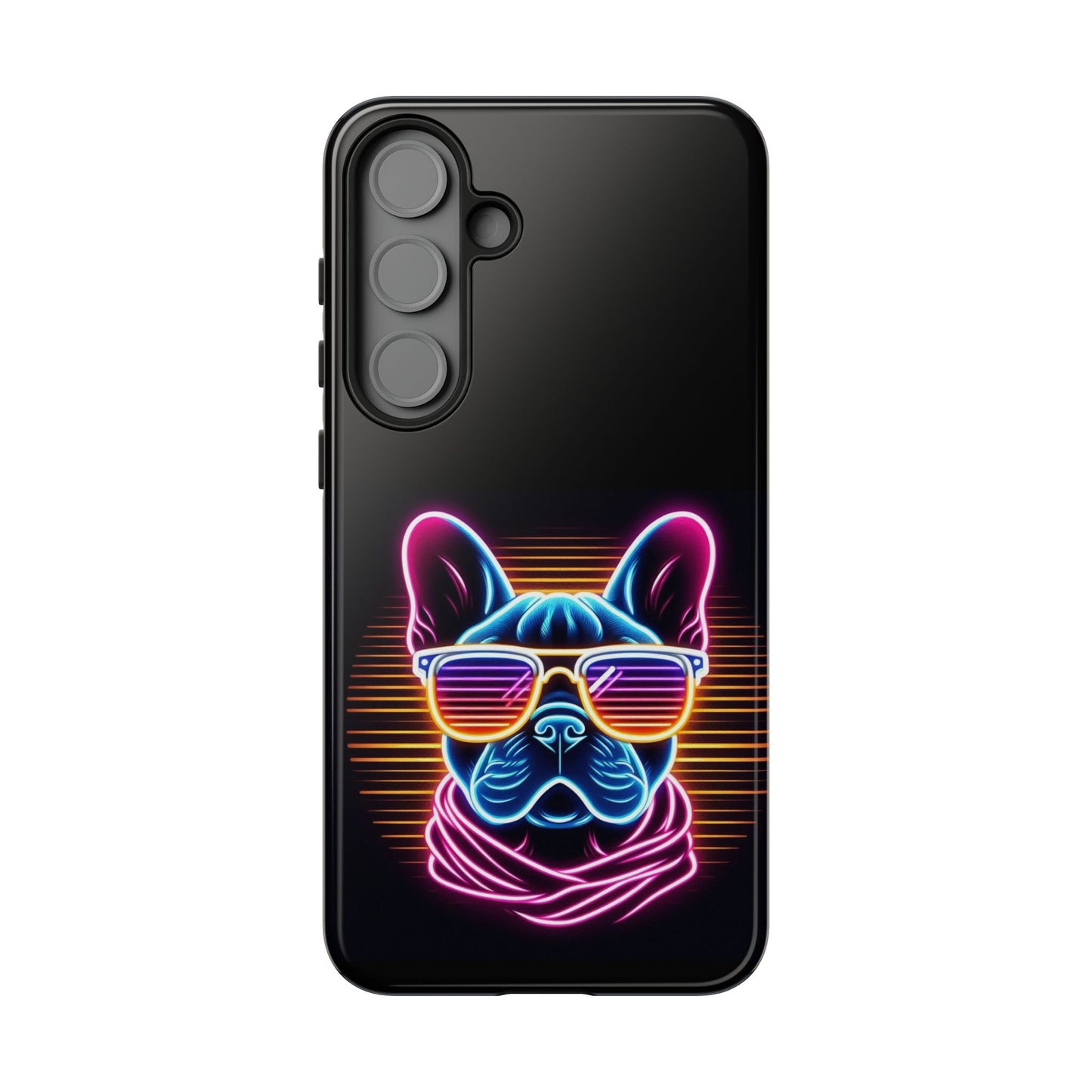 Neon French Bulldog Phone Case