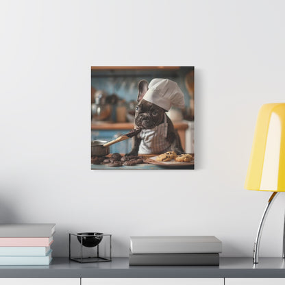 French Bulldog Kitchen Canvas