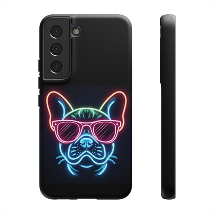 Neon French Bulldog Phone Case