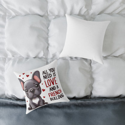 French Bulldog Throw Pillow