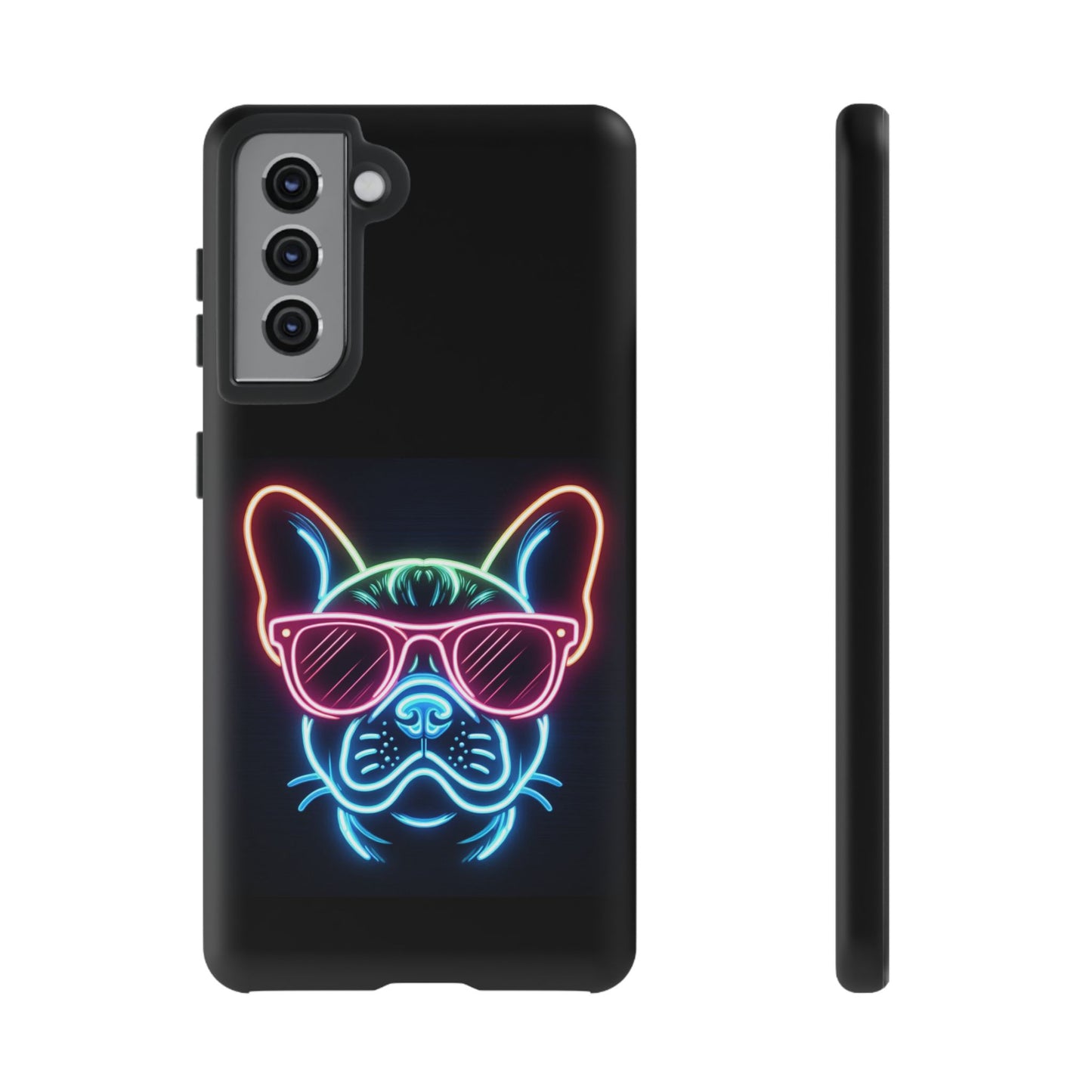 Neon French Bulldog Phone Case