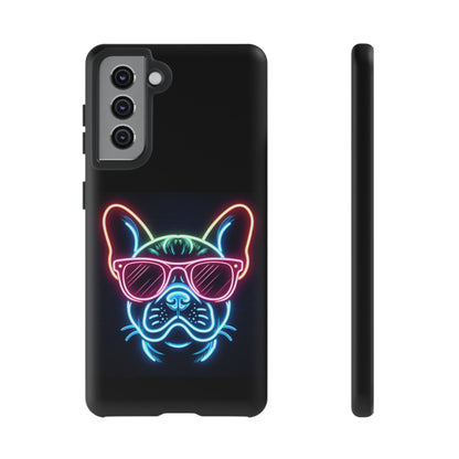 Neon French Bulldog Phone Case