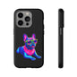 Neon French Bulldog phone case