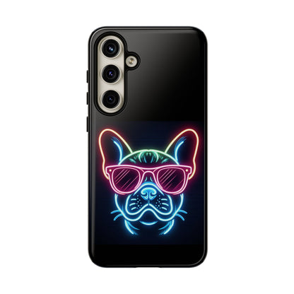 Neon French Bulldog Phone Case
