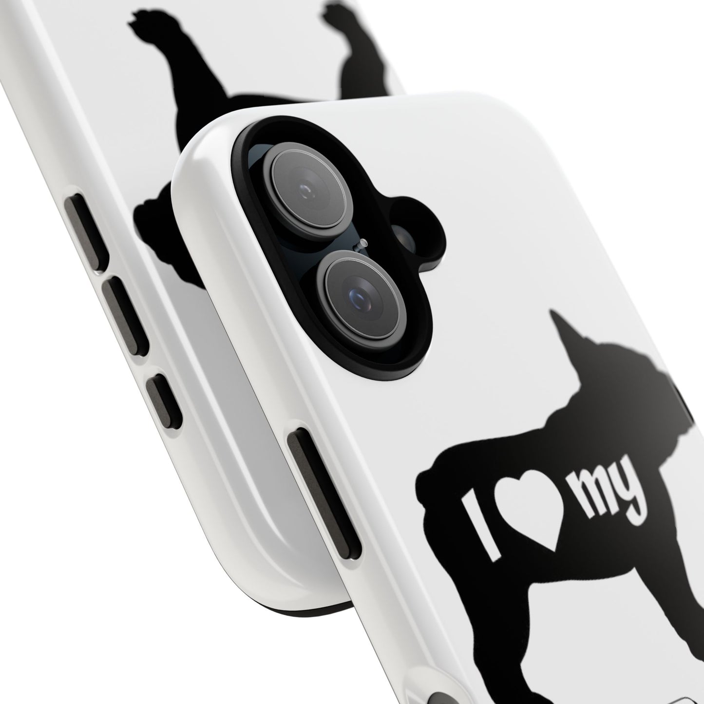 I Love My French Bulldog Phone Case