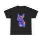 Mens Colourful French Bulldog artistic T-shirt
