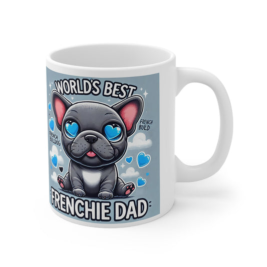 World's Best French Bulldog Dad Mug