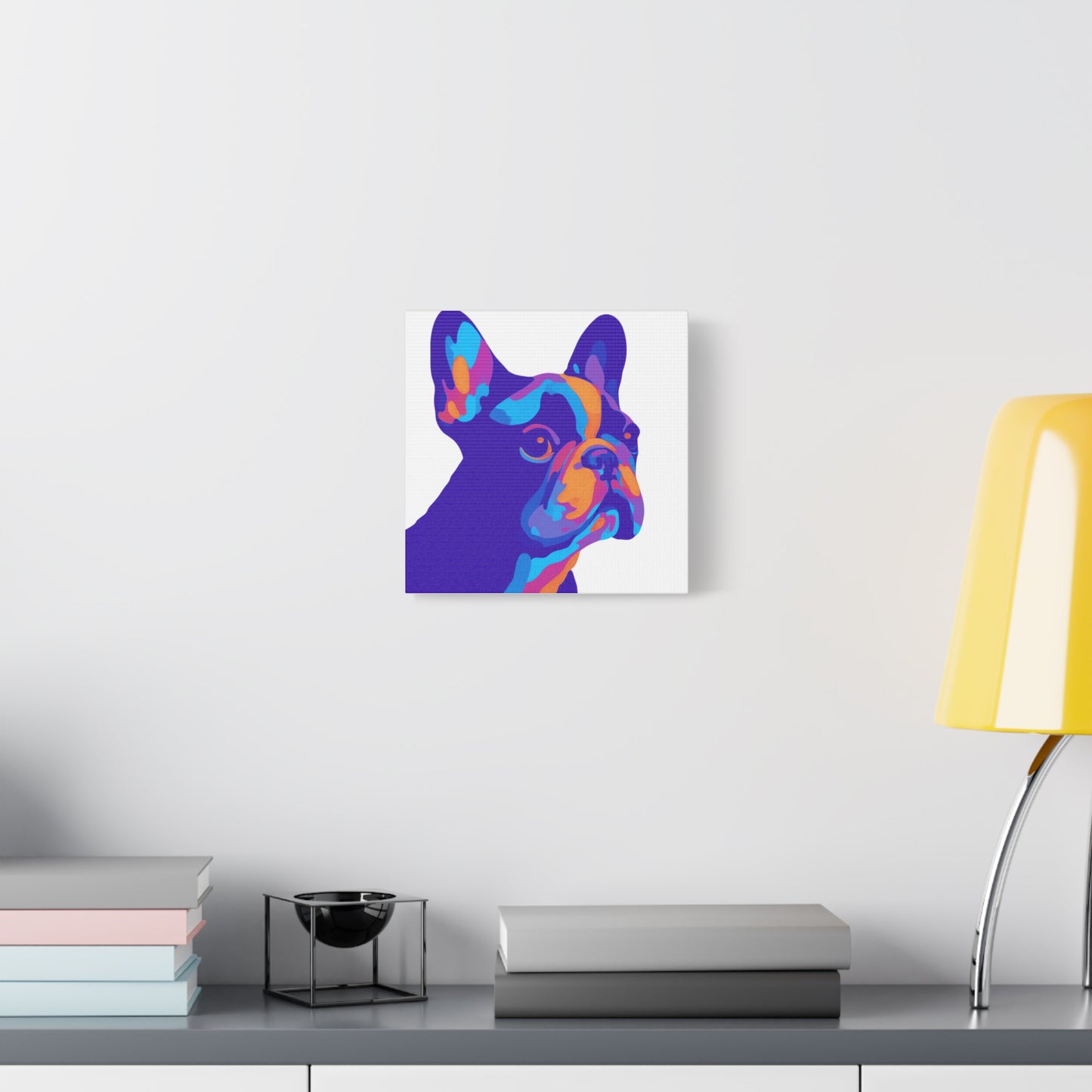 Artistic French Bulldog Canvas