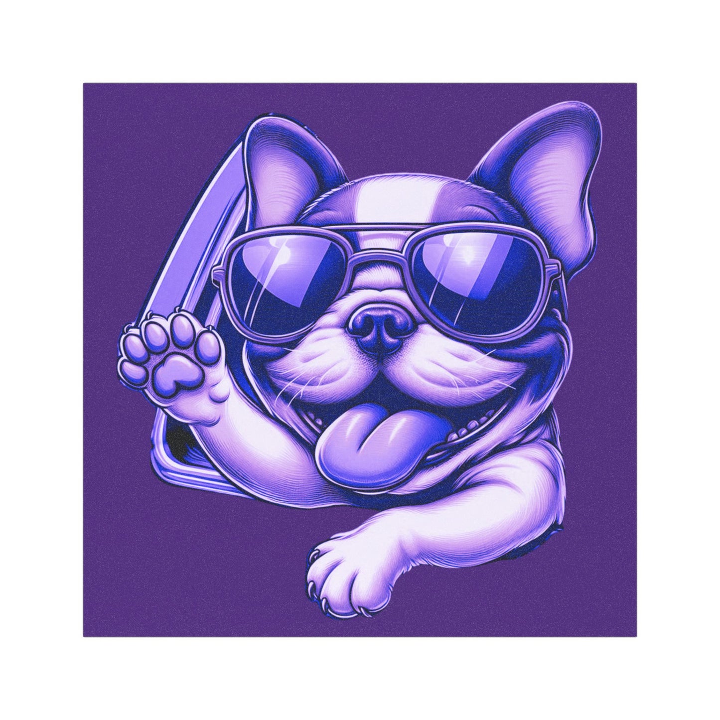 French Bulldog Car Magnet