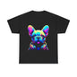 Mens neon French Bulldog T-shirt