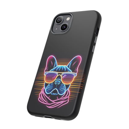 Neon French Bulldog Phone Case