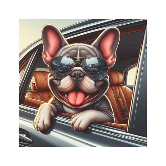 French Bulldog Car Magnet