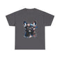 Mens Colourful French Bulldog artistic T-shirt