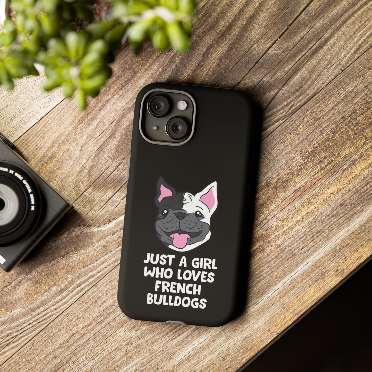 I Love My French Bulldog Phone Case
