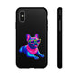 Neon French Bulldog phone case