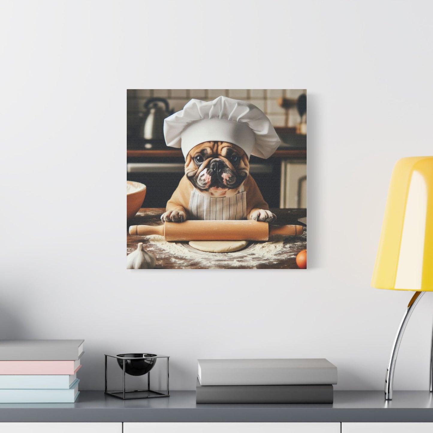 French Bulldog Kitchen Canvas
