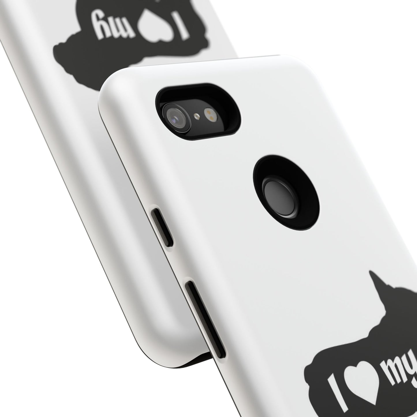 I Love My French Bulldog Phone Case