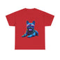 Mens neon French Bulldog T-shirt