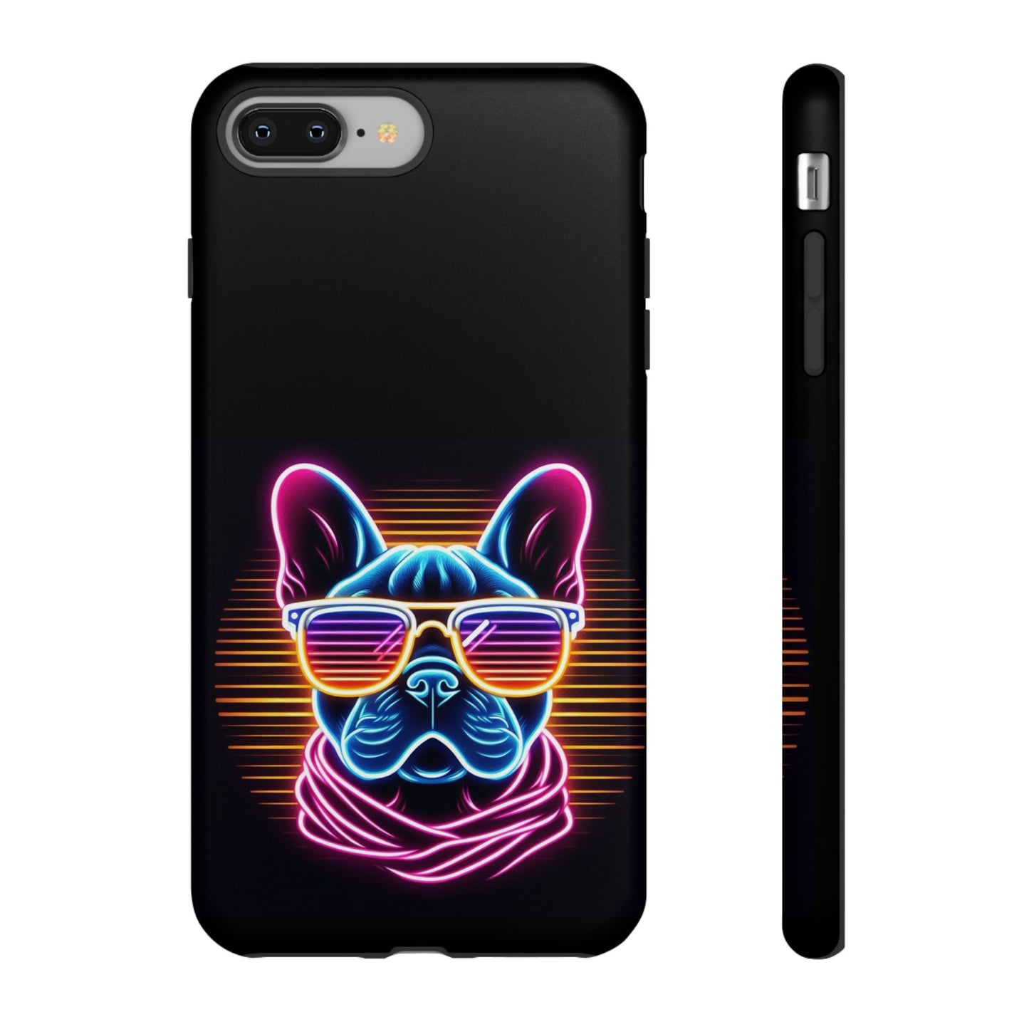 Neon French Bulldog Phone Case