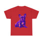 Womens Colourful French Bulldog artistic T-shirt