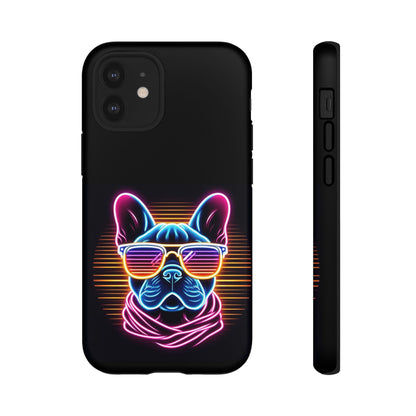 Neon French Bulldog Phone Case