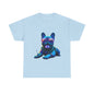 Mens neon French Bulldog T-shirt
