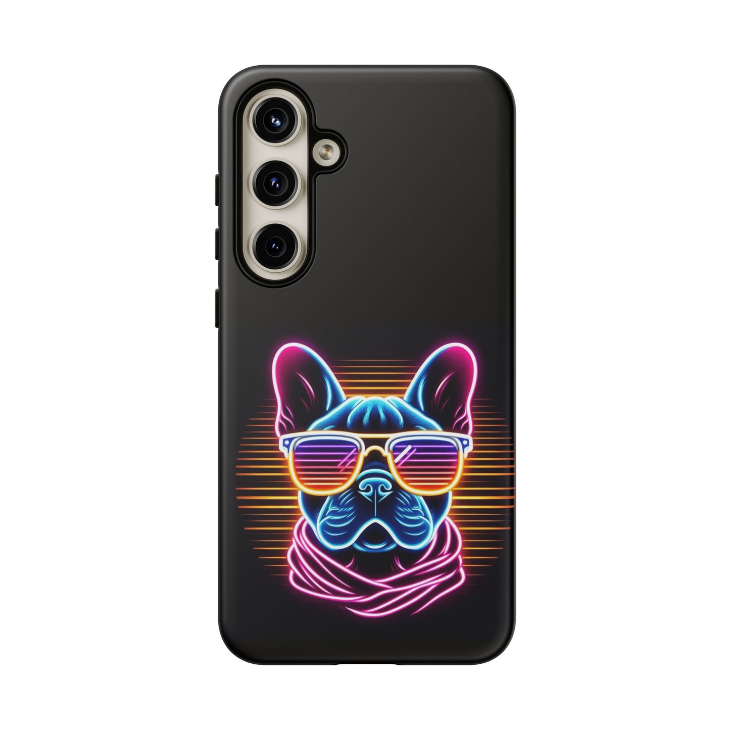 Neon French Bulldog Phone Case