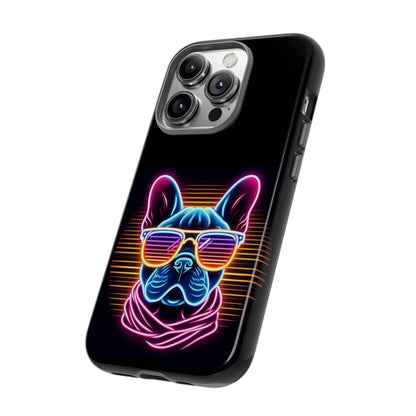 Neon French Bulldog Phone Case