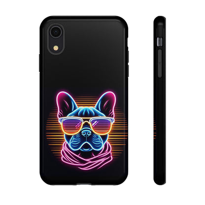 Neon French Bulldog Phone Case