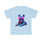 Womens neon French Bulldog T-shirt