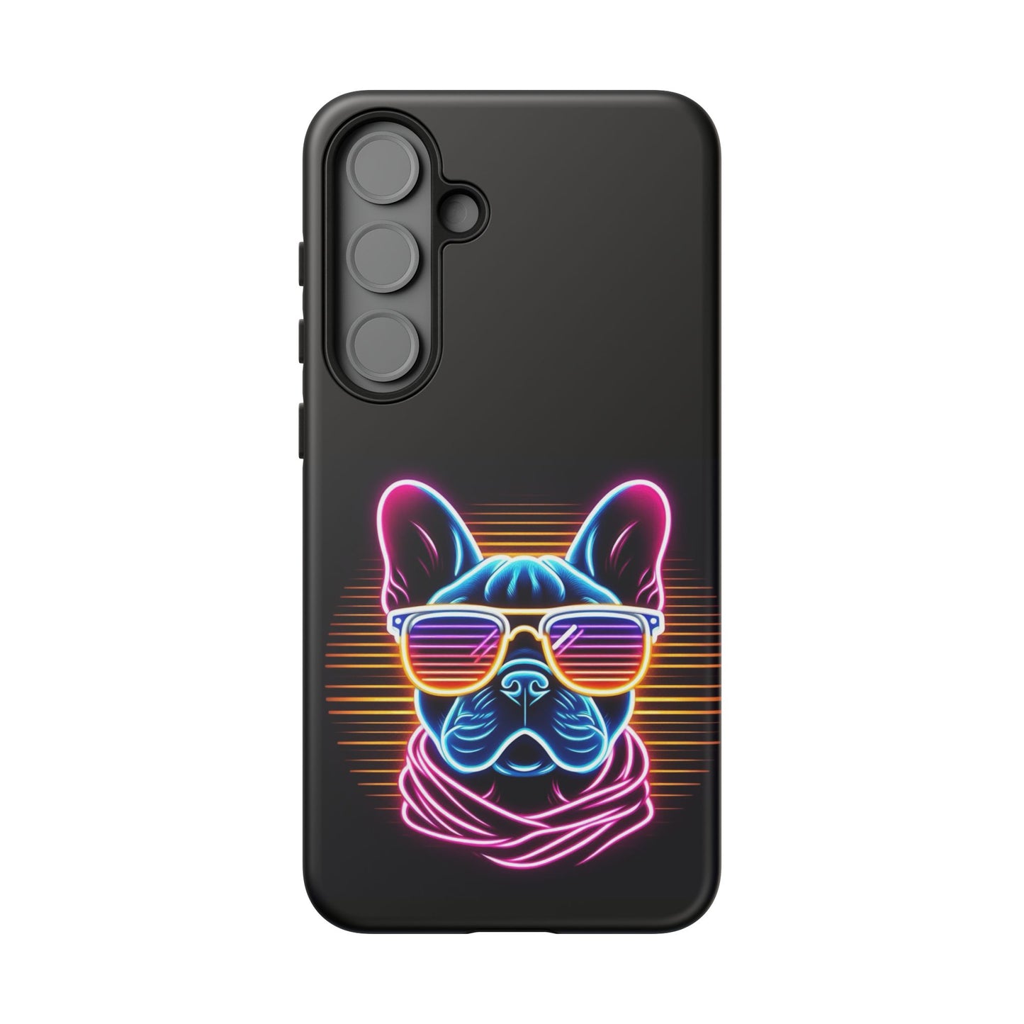 Neon French Bulldog Phone Case