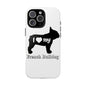 I Love My French Bulldog Phone Case